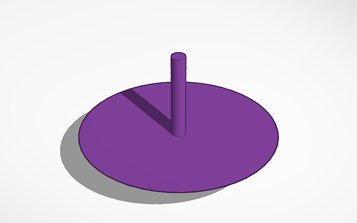 top that spins well 3D model