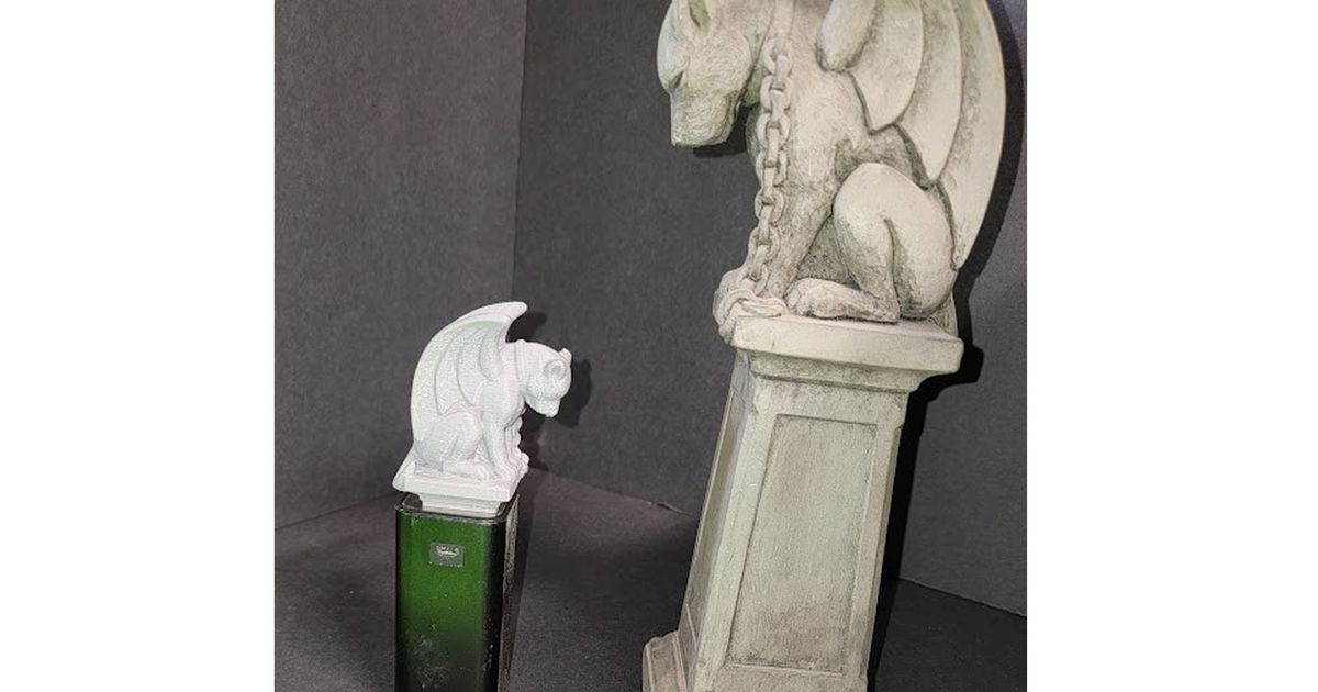 Gargoyle Statue Scan - Gargoyle #1 par Angrysquirrel | Téléchargez ...