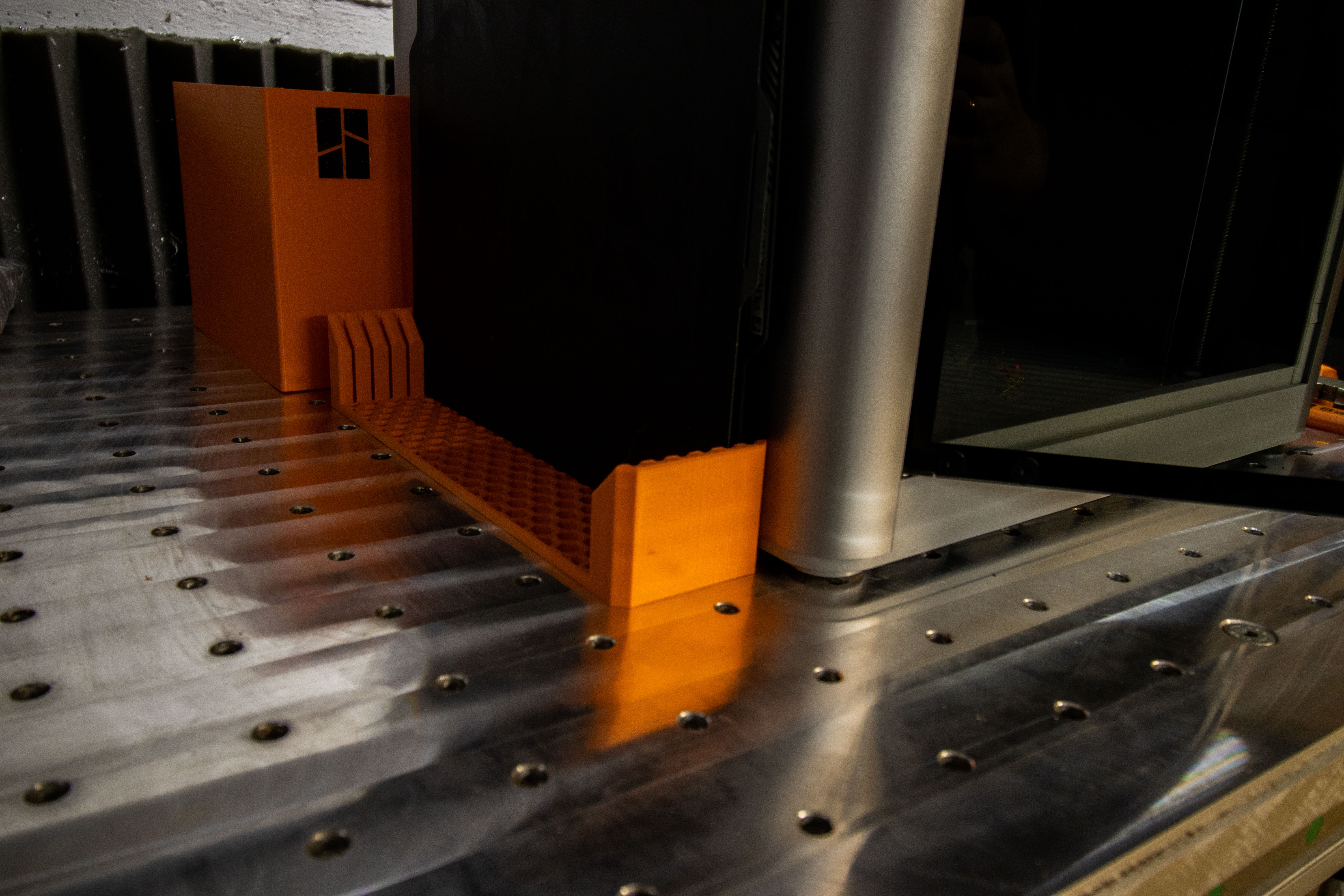 Bambu Build Plate Holder with 6 slots 3D model thumbnail