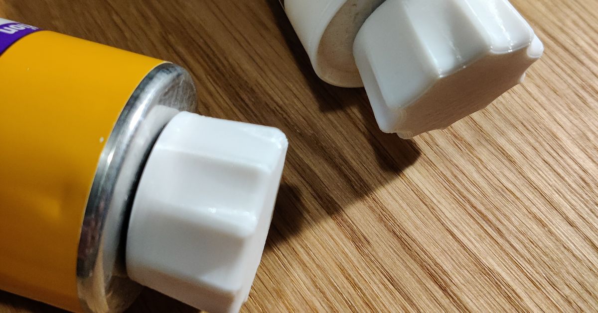 Nozzle cap for sealant cartridge (metal or plastic thread) Parkside