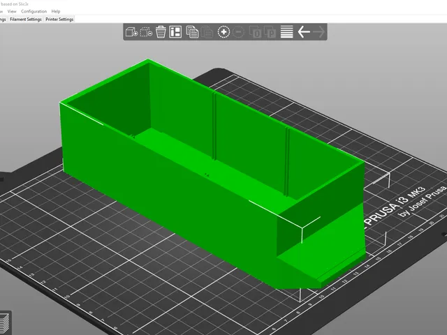 Lack Drawer with Separators