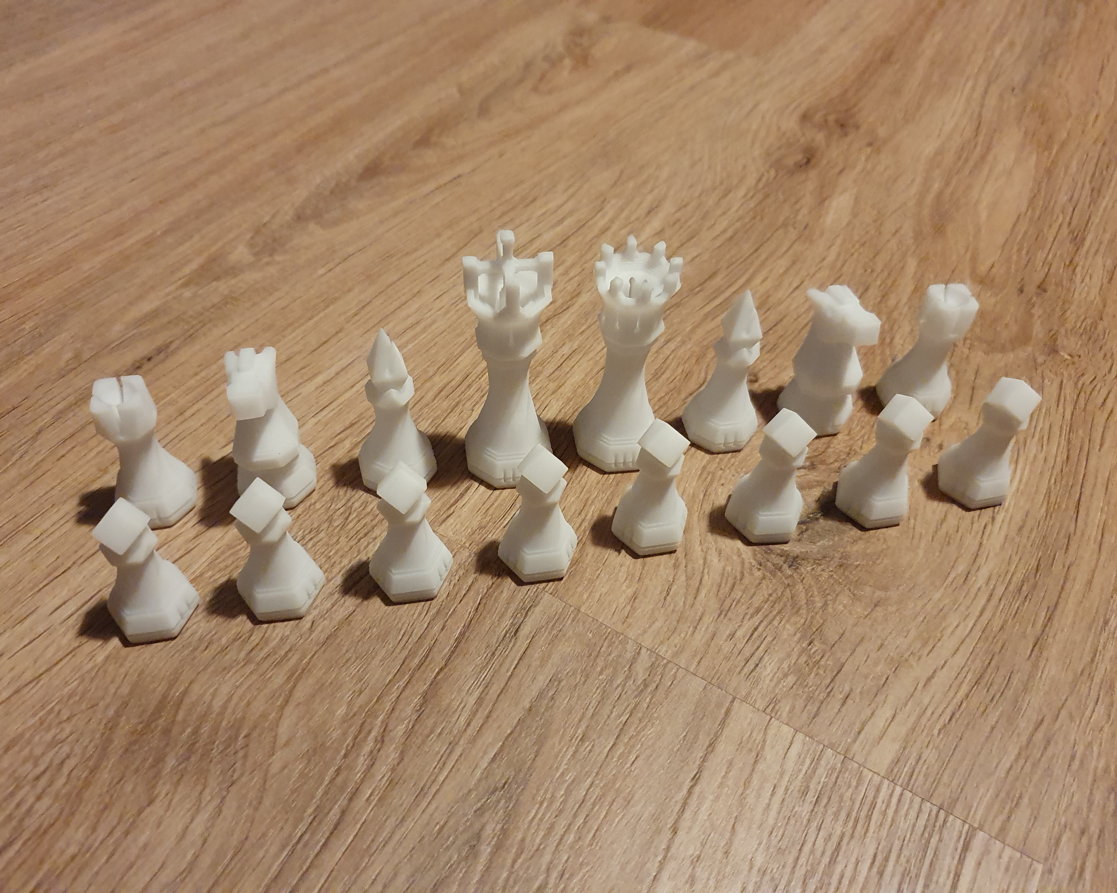 Miniatura 5 do modelo 3D Chess Pieces
