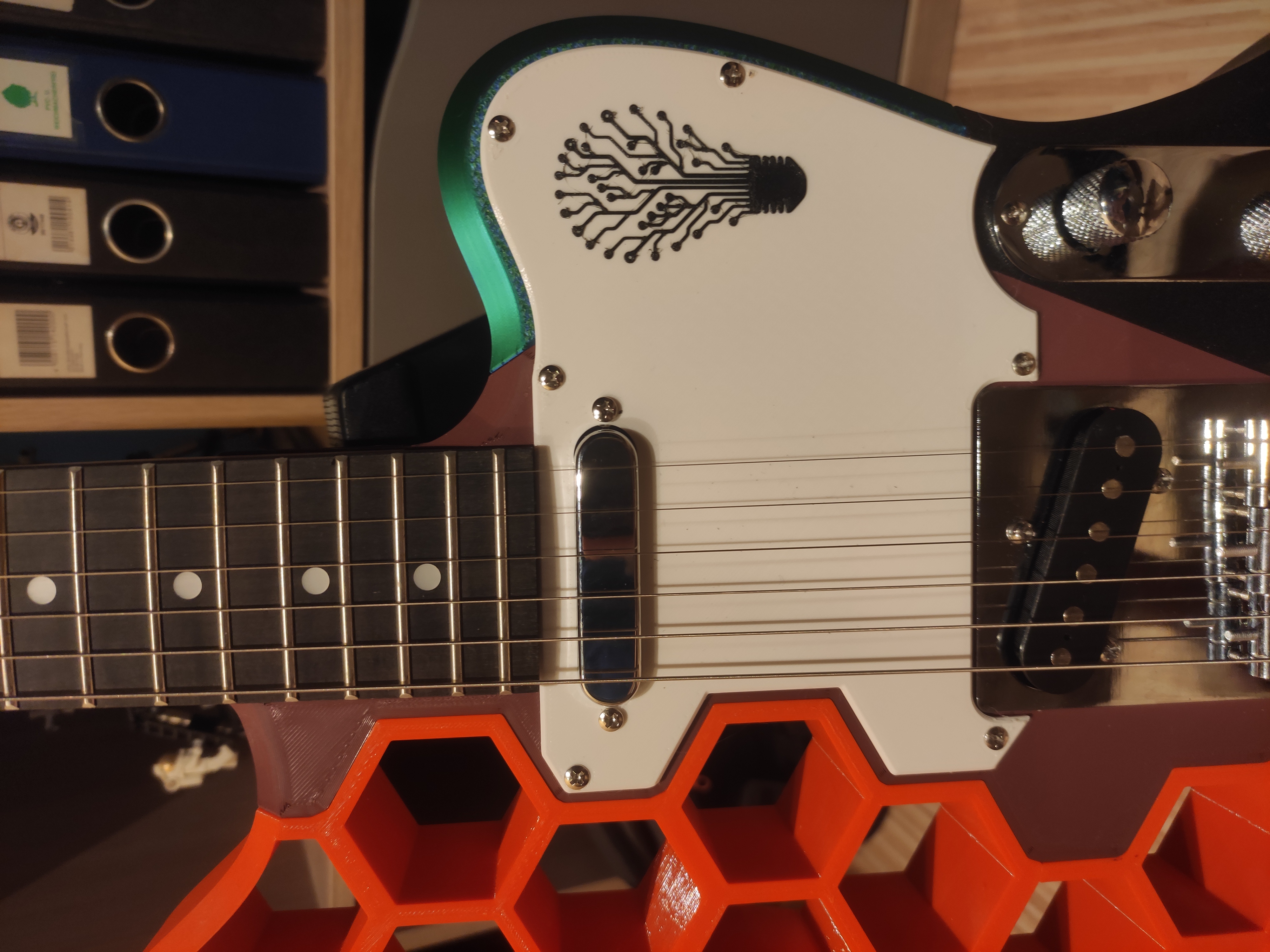 Light Bulb Prusacaster Pickguard