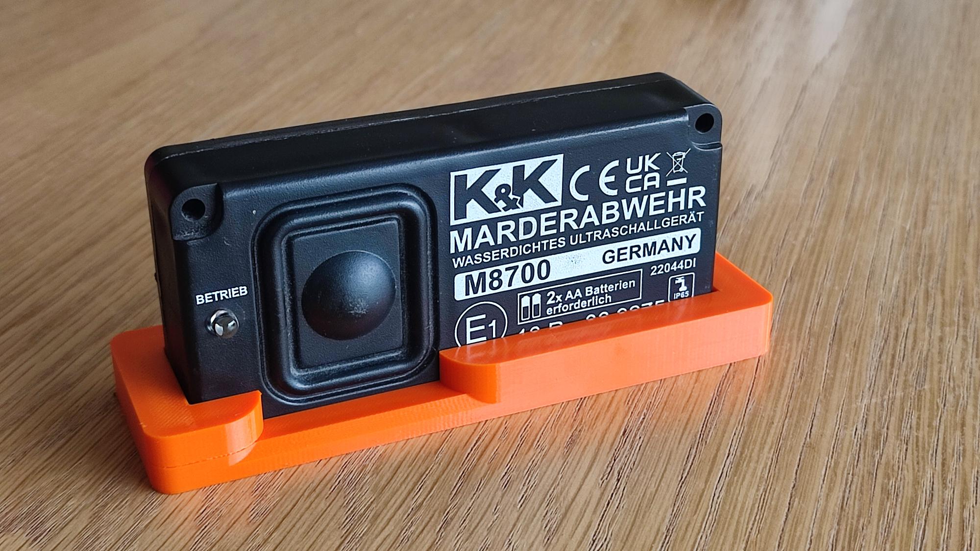 K&K M8700 support - anti-weasel