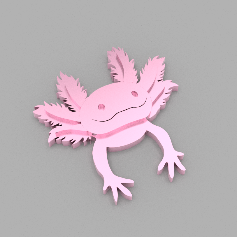 AGGRC 3D Axolotl Token
