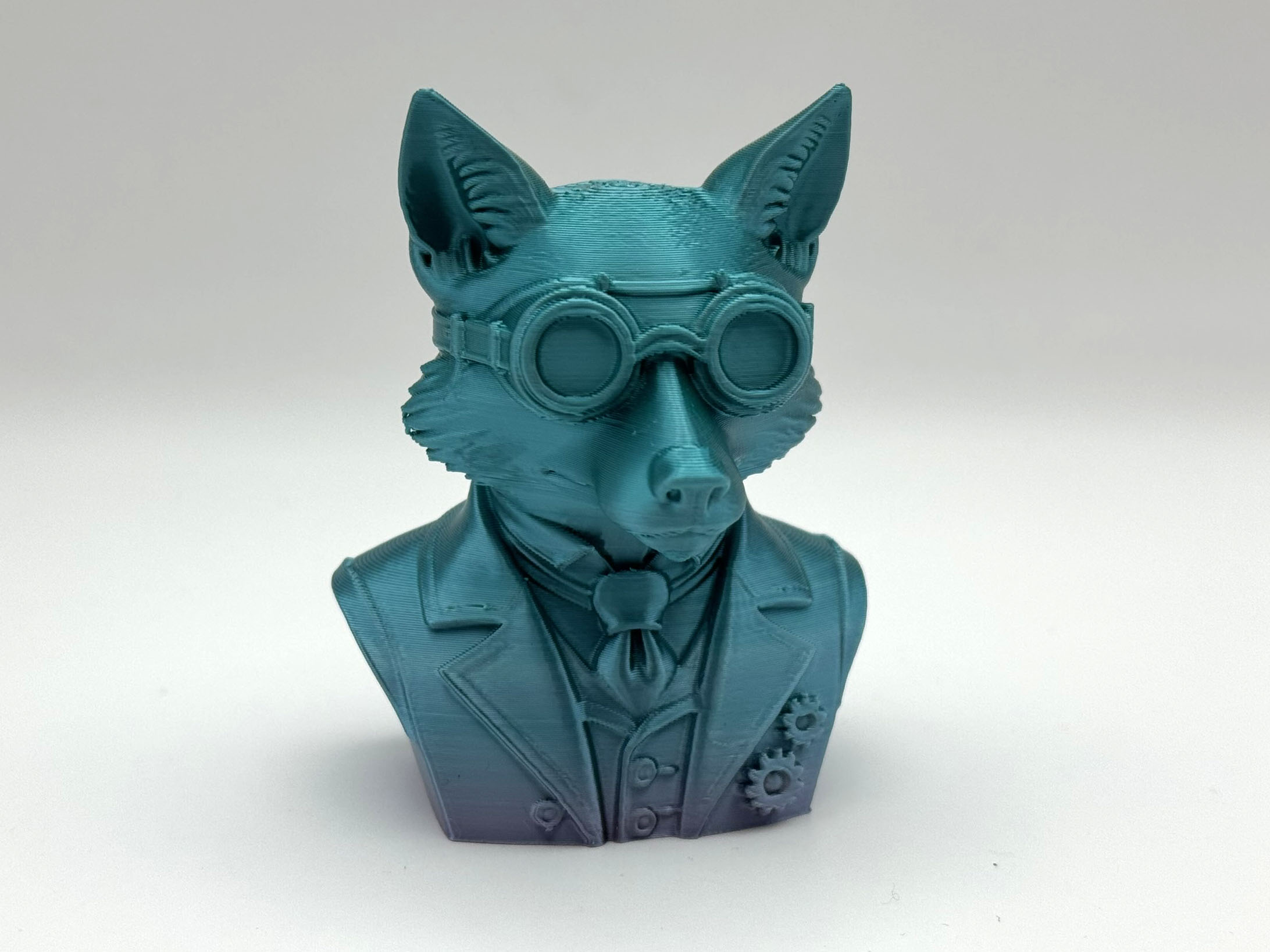 Steampunk Fox Bust