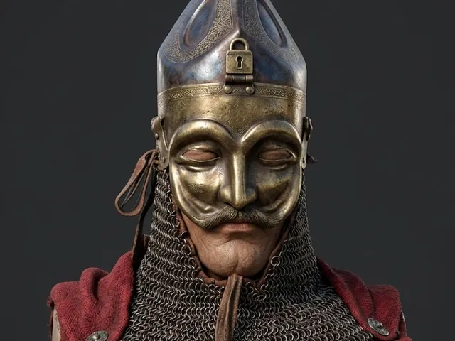 Ancient Kipchak Warrior - 3D Printable Historical Bust