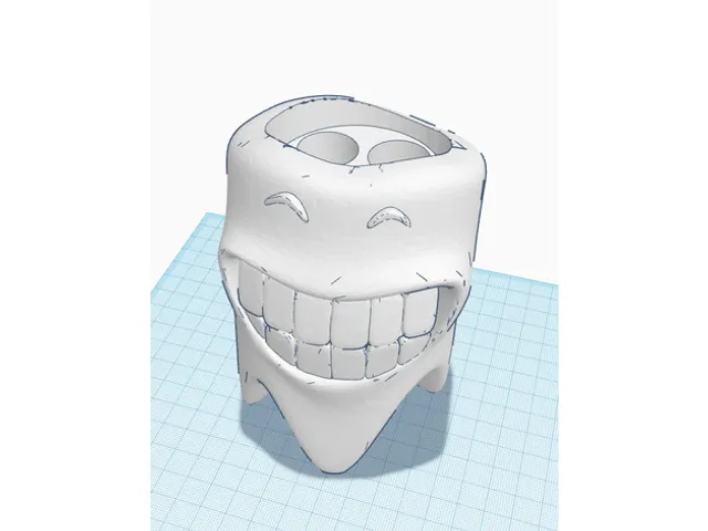 Smiling Toothbrush Holder