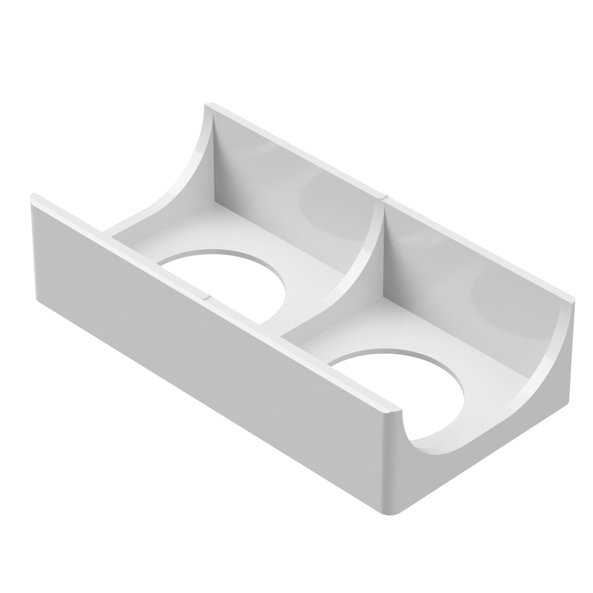 Huckleberry Lighting Track Coupler for Permanent Holiday Lights