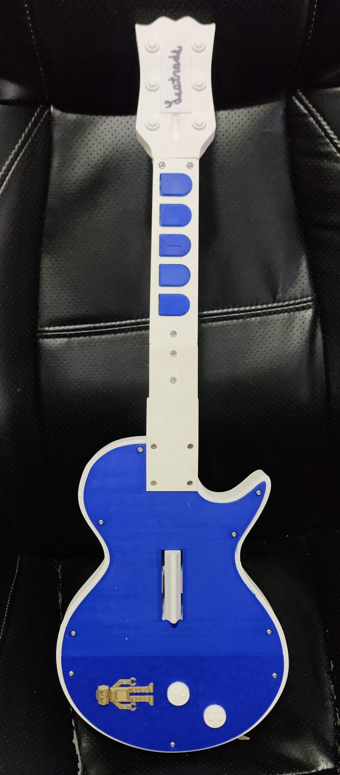 Les Paul Short Neck 3D model thumbnail