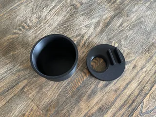 UPDATED IQOS HOLDER AND ASH TRAY (Threaded Version) by Blanc, Download  free STL model