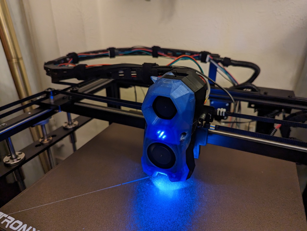 Tronxy X5SA Pro Stealthburner Carriage (No Additional Hardware Required)
