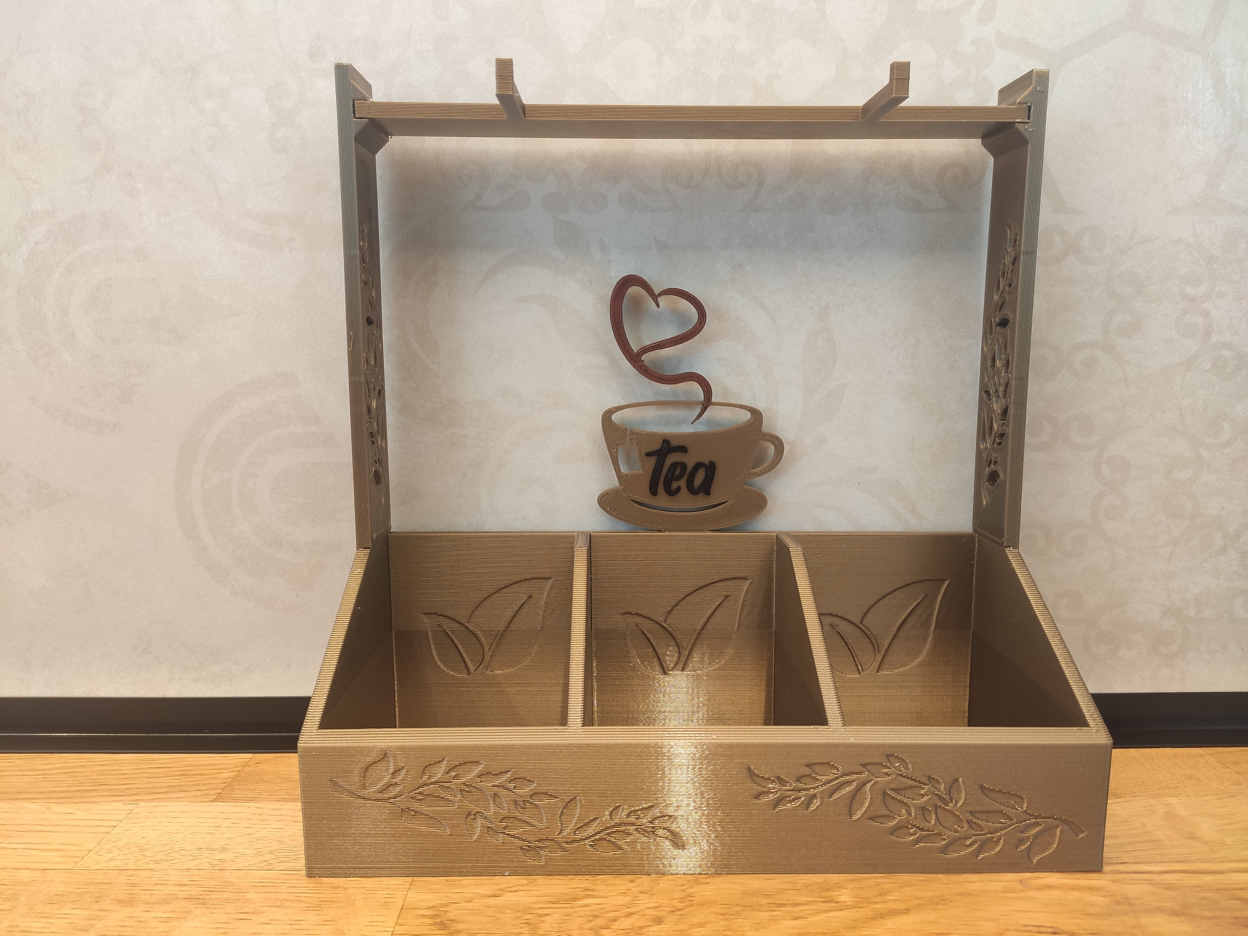 Tea bags storage and cup holder by Sevro Download free STL model