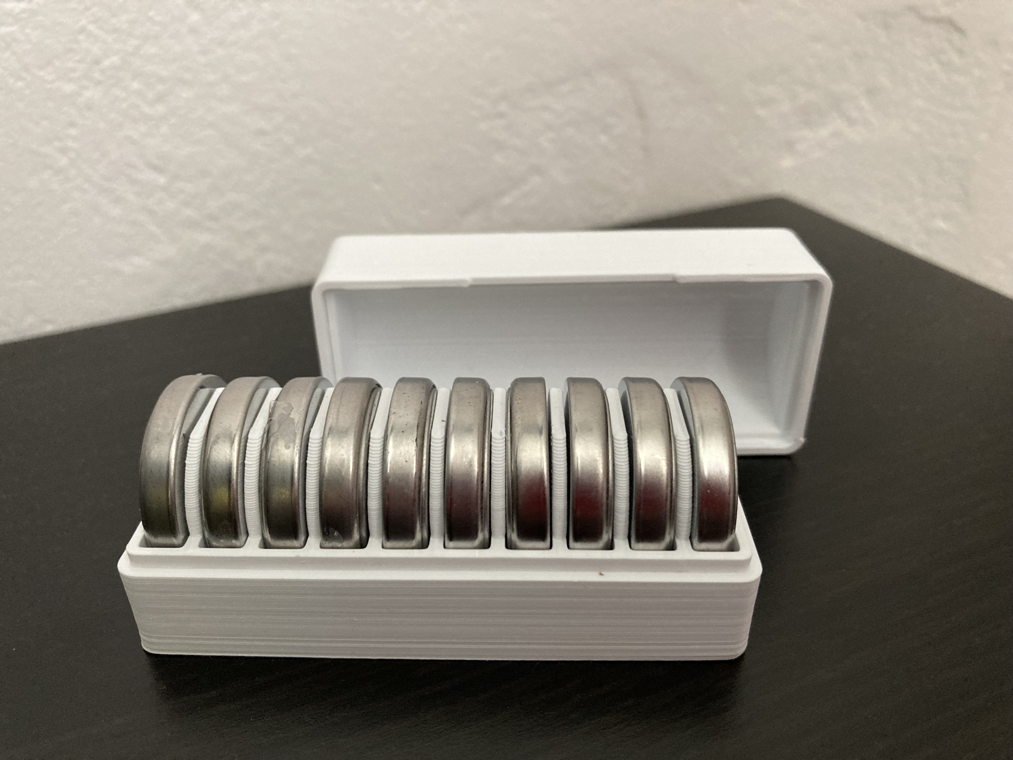 CR2450 Coin Battery holder 3D model thumbnail
