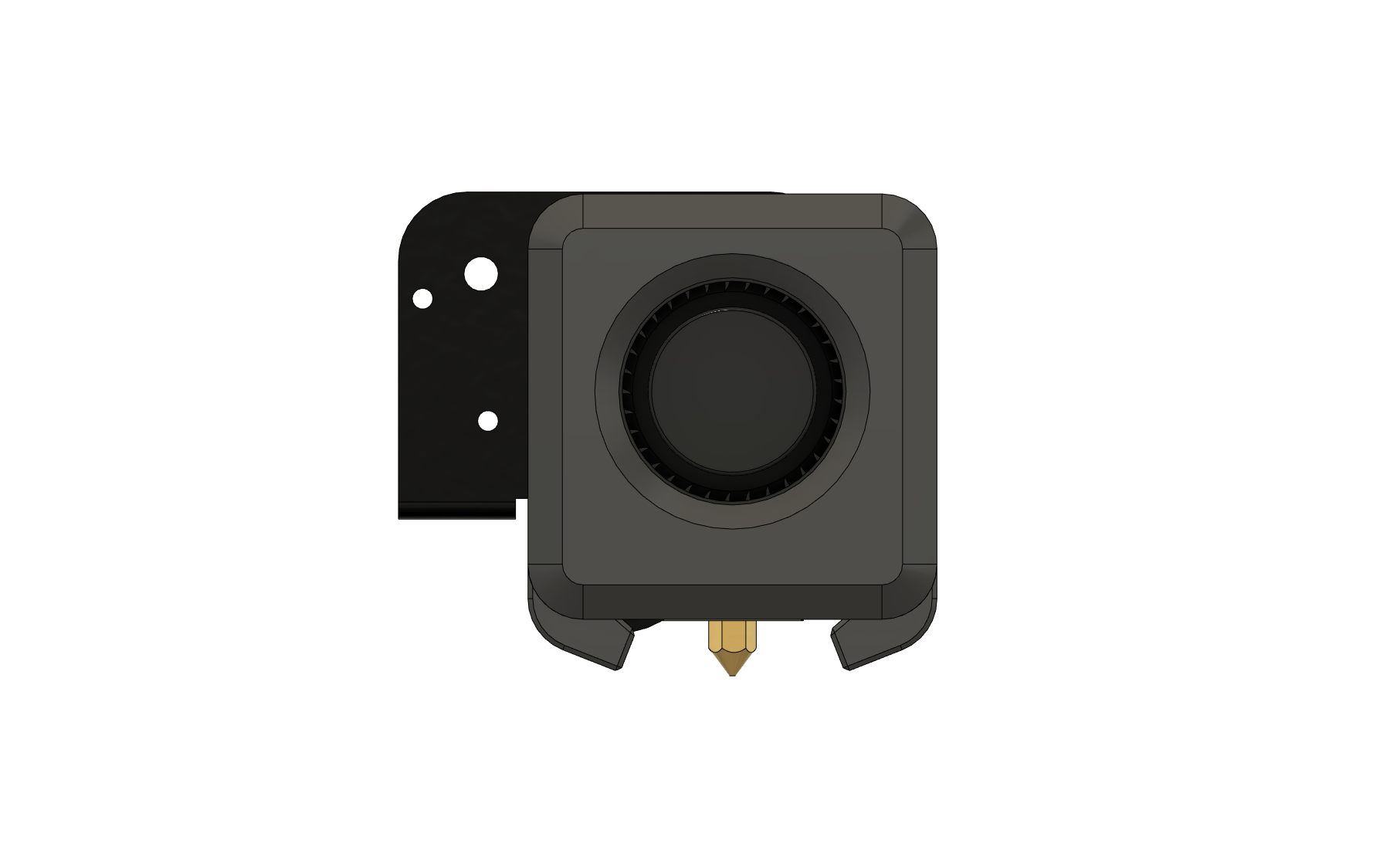 Vortex Ender 3 Cooling Fan Duct with Mount by Bosco Lau