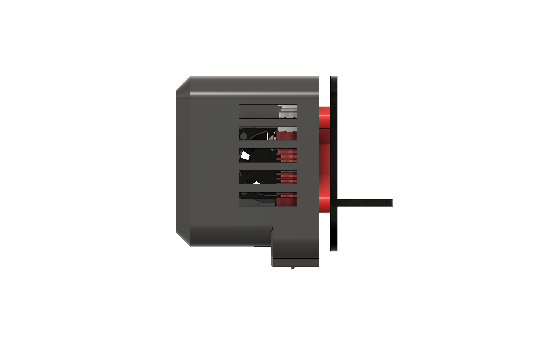 Vortex Ender 3 Cooling Fan Duct with Mount by Bosco Lau