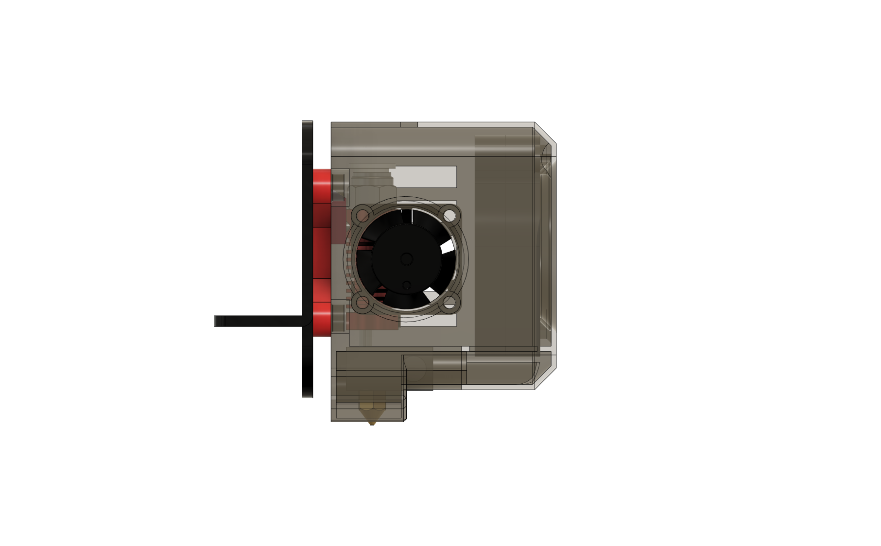 Vortex Ender 3 Cooling Fan Duct with Mount by Bosco Lau