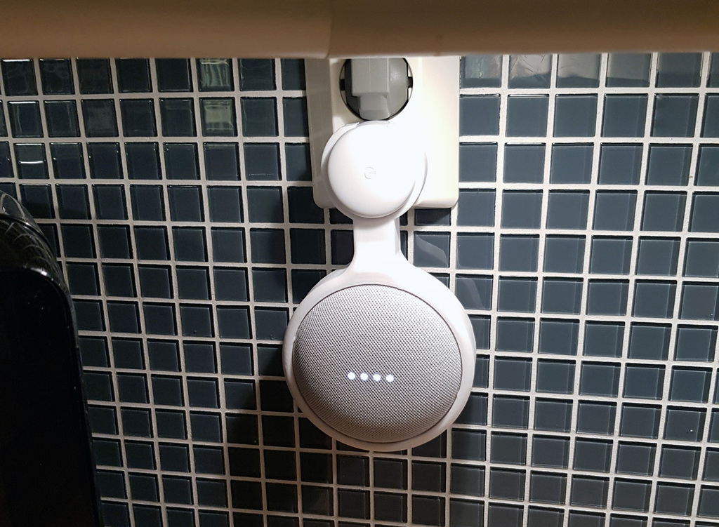 Google Nest Mini Socket Mount