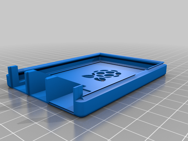 Top cover for Raspberry Pi 3 case with Amiga logo by DoktorOlsen | Download free STL model ...