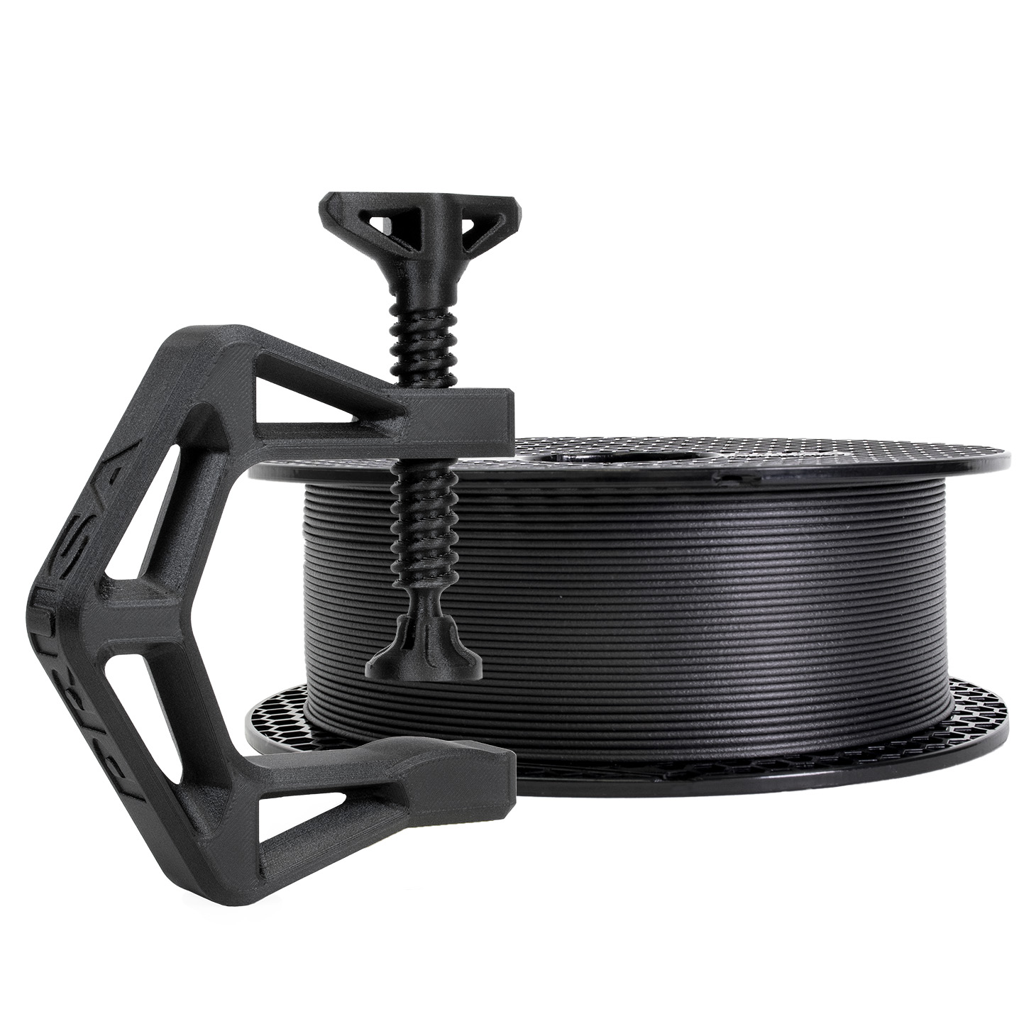 PETG Carbon Fiber Prusament Clamp 3D model thumbnail