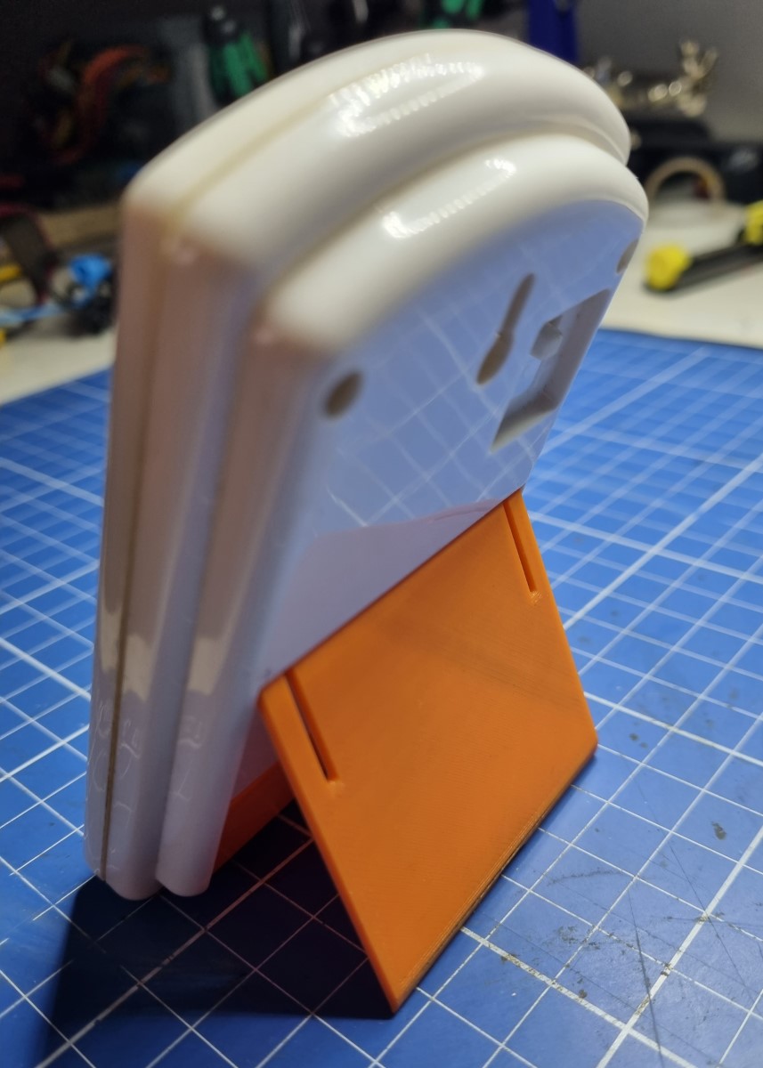 Thermometer/Hygrometer stand and battery cover