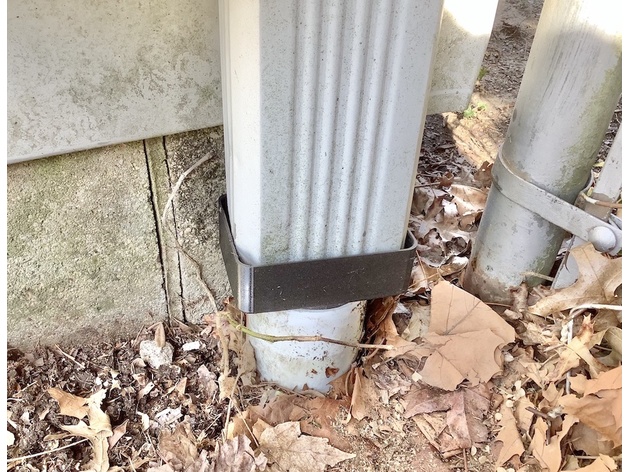 Downspout Adapter 3x4x3 (f3d included for easy customization)