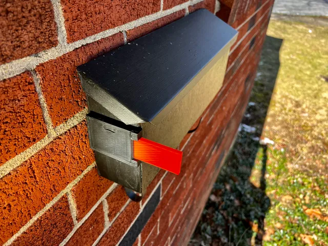 Sliding Mailbox Flag