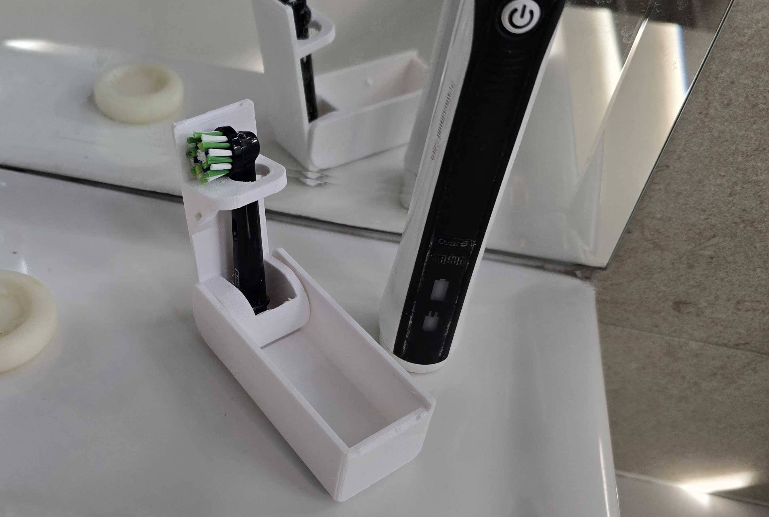 Travel toothbrush head case 3D model