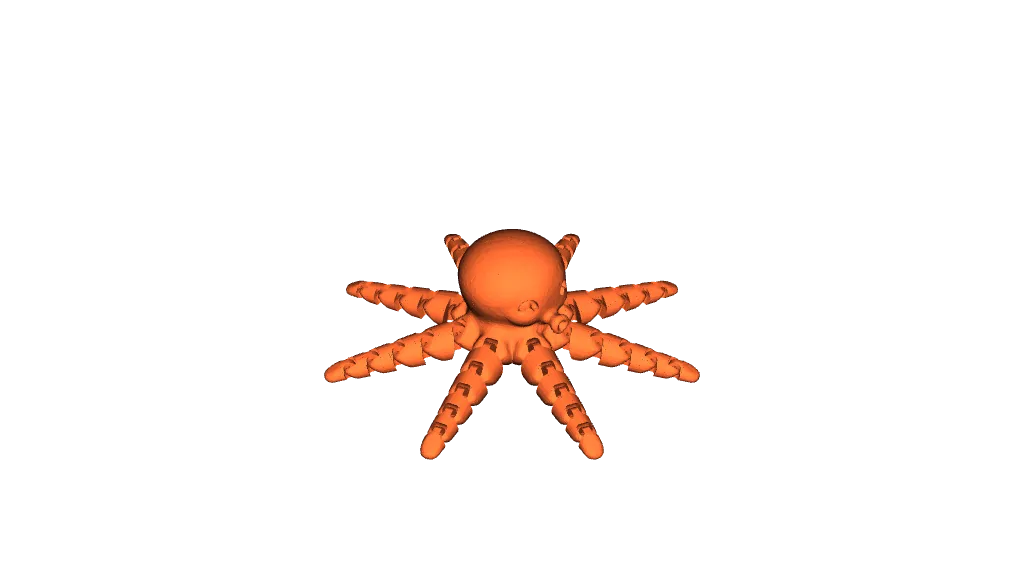 Ariculated octopus's (with a stand by Magnus😺 | Download free STL model ...
