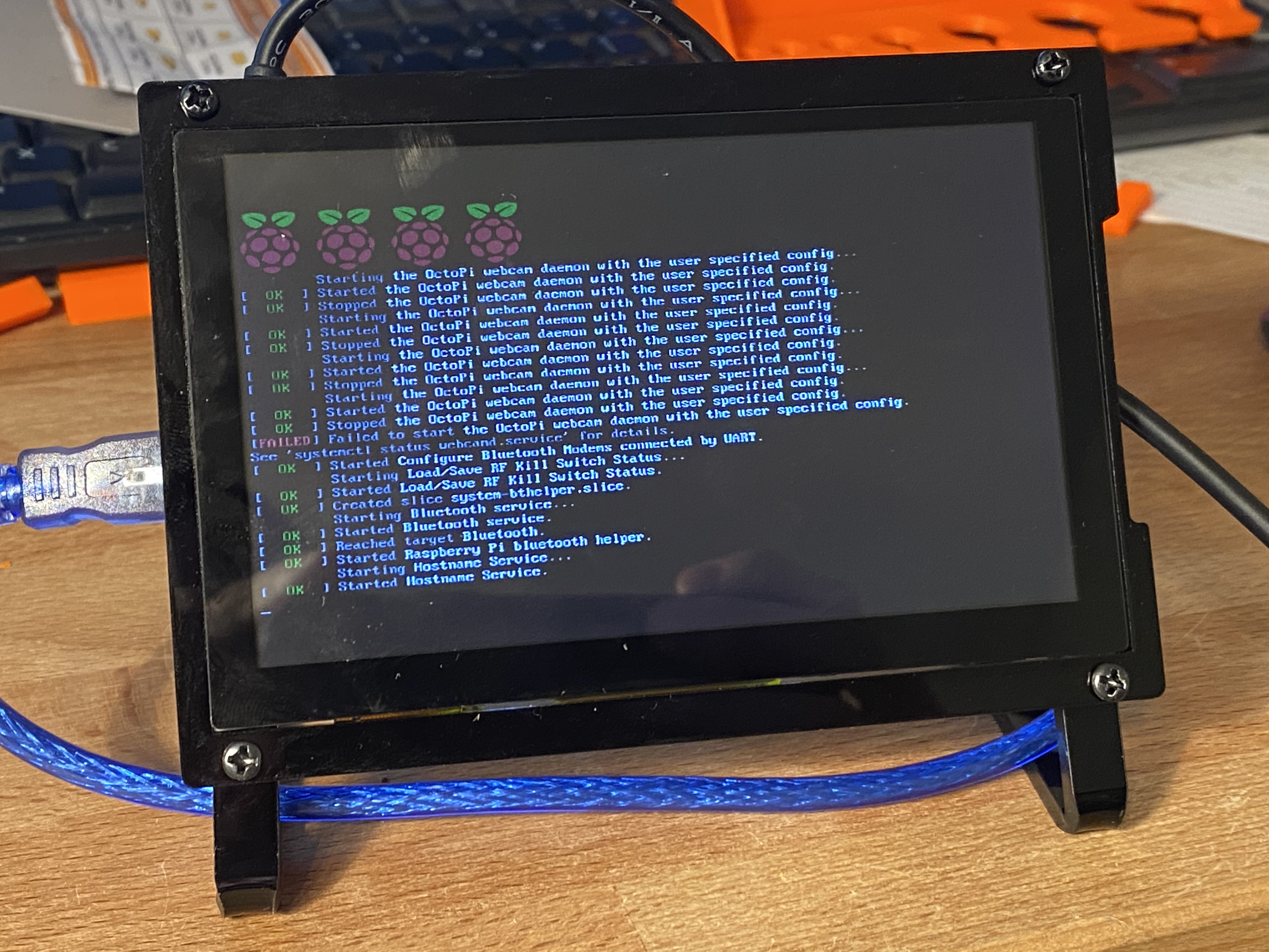 Raspberry Pi 3 UCtronics 5 Inch Touchscreen Standoffs UC586/UC595 by