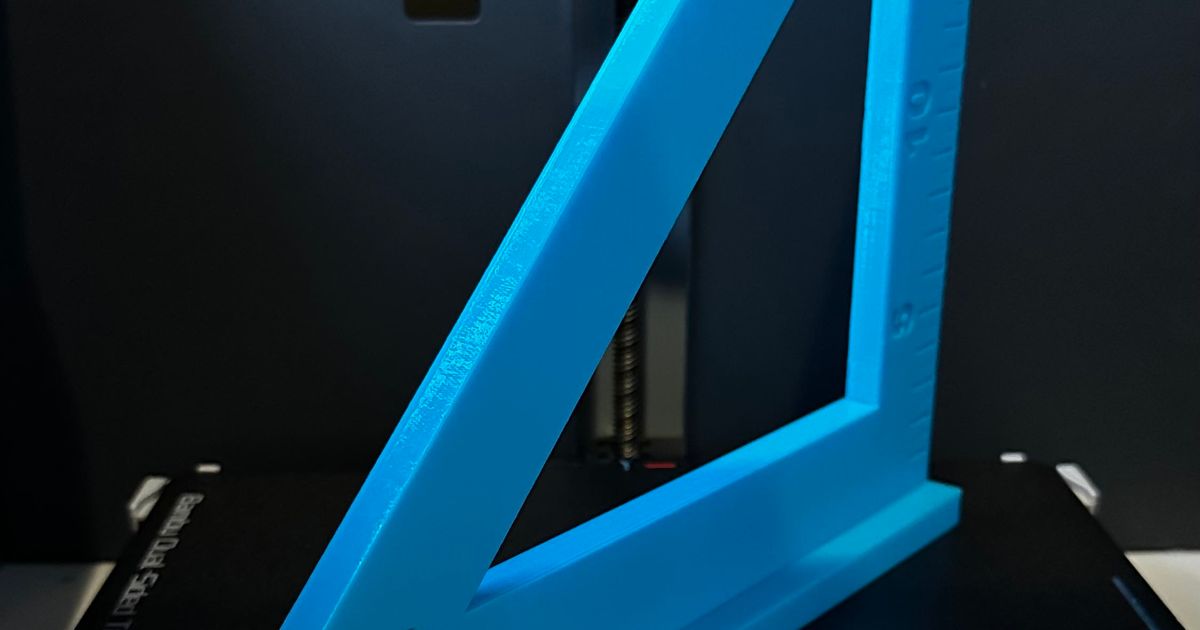 xTool Squaring Triangle for Laser Engravers by TeeDeeBee Download