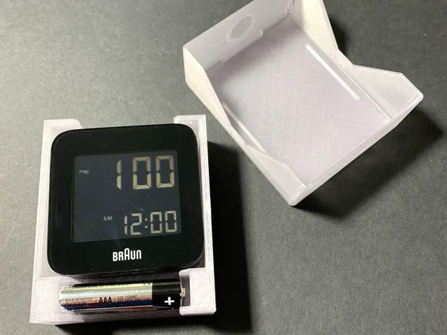 Braun Travel Alarm Clock Case