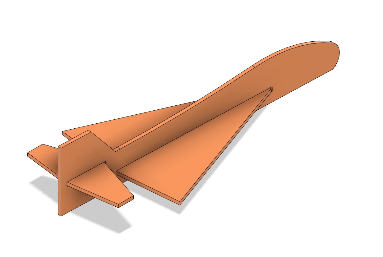 FlatPack fighter airplane