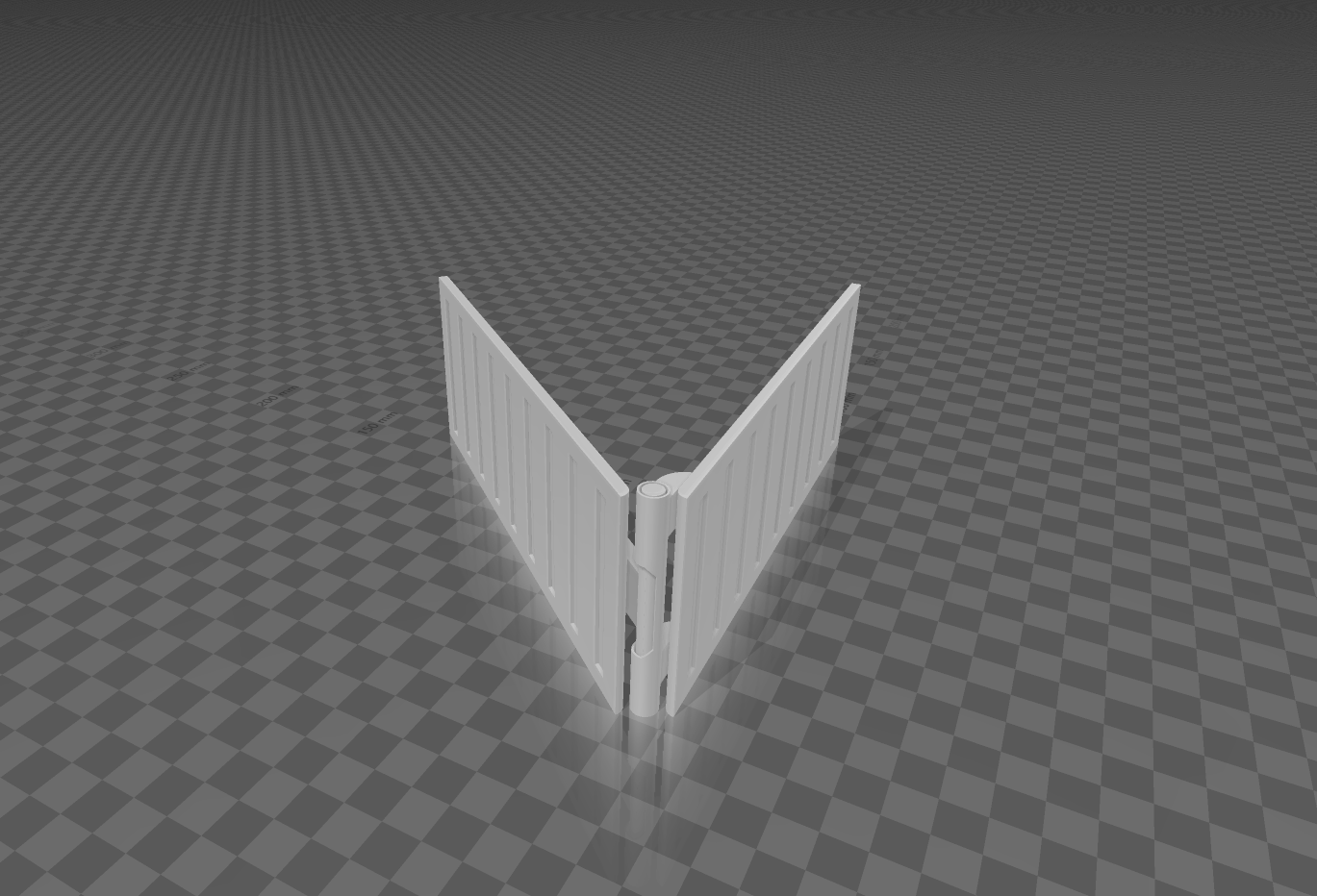 30cm folding bridge (Print in place)