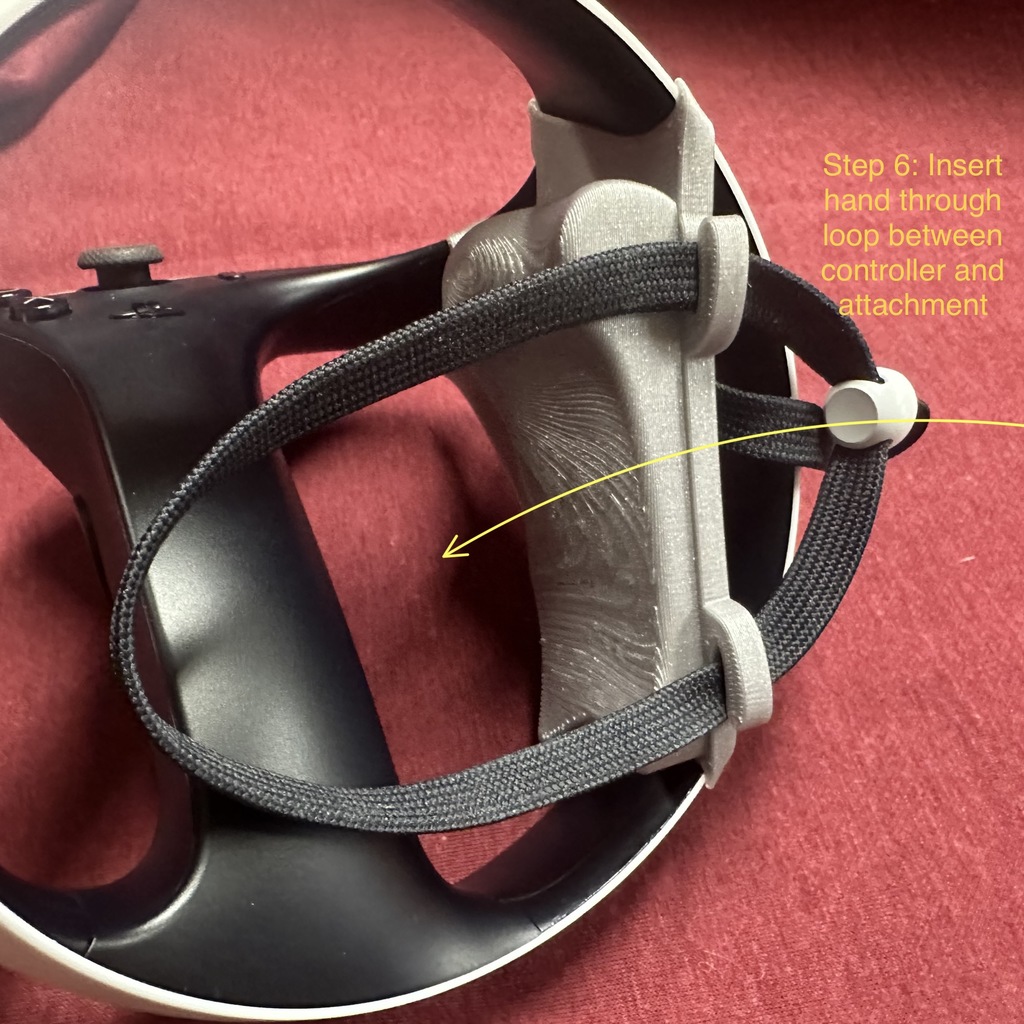 PSVR2 Controller Knuckles Attachment — miniatura 6
