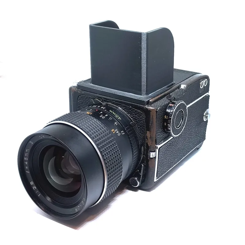 Mamiya 645 1000s waist level viewfinder by pserey | Download free STL model  | Printables.com