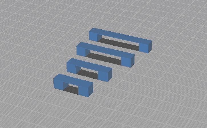 10mm-30mm Bridging Test QUICK! 5 minute Test Print