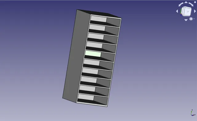 10x 3.5" Drive Rack