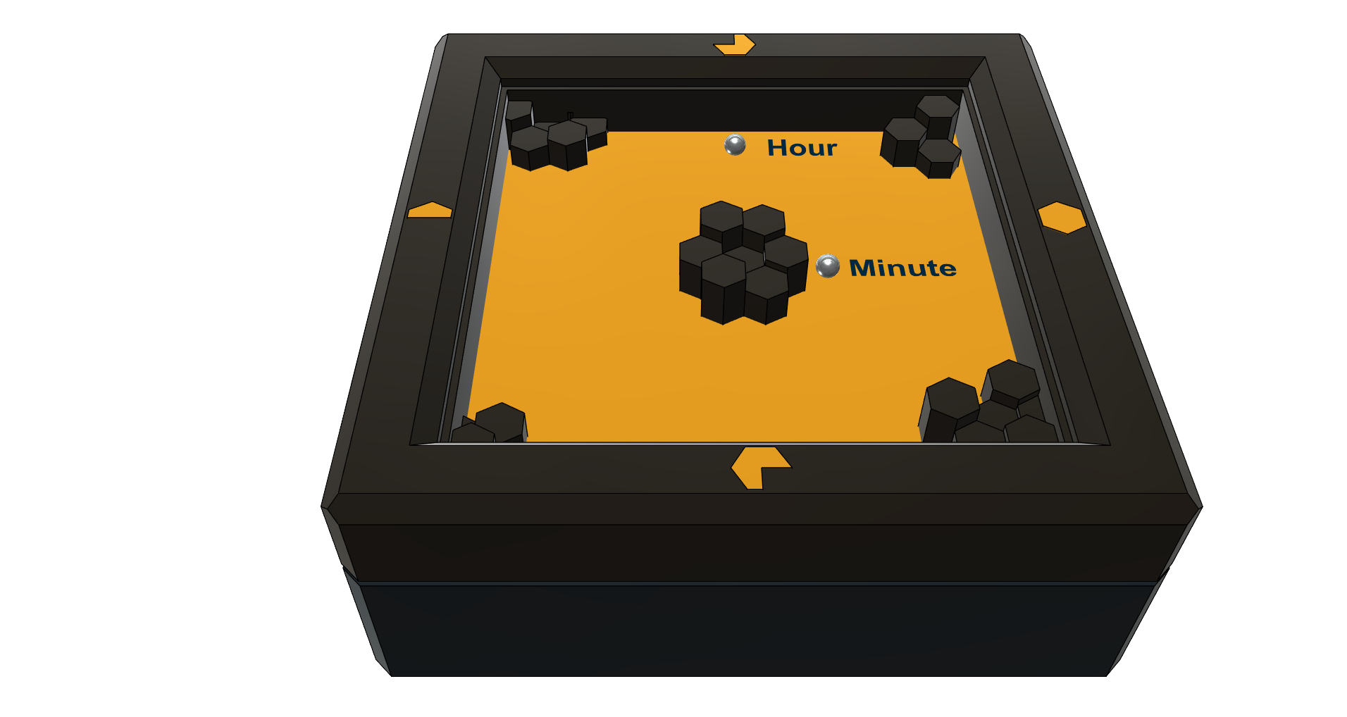 Miniatura 11 do modelo 3D The Makers Magnetic Sandy Clock