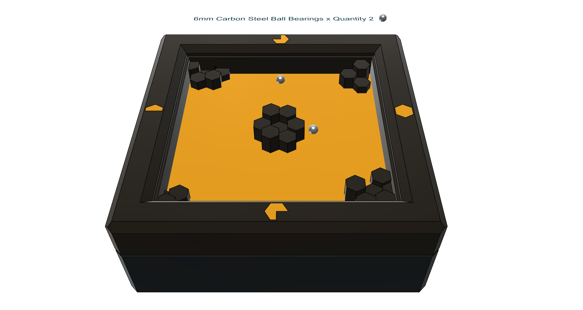 Miniatura 10 do modelo 3D The Makers Magnetic Sandy Clock