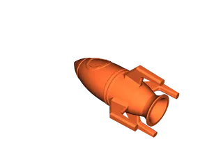 Roblox Classic Rocket Launcher - Download Free 3D model by