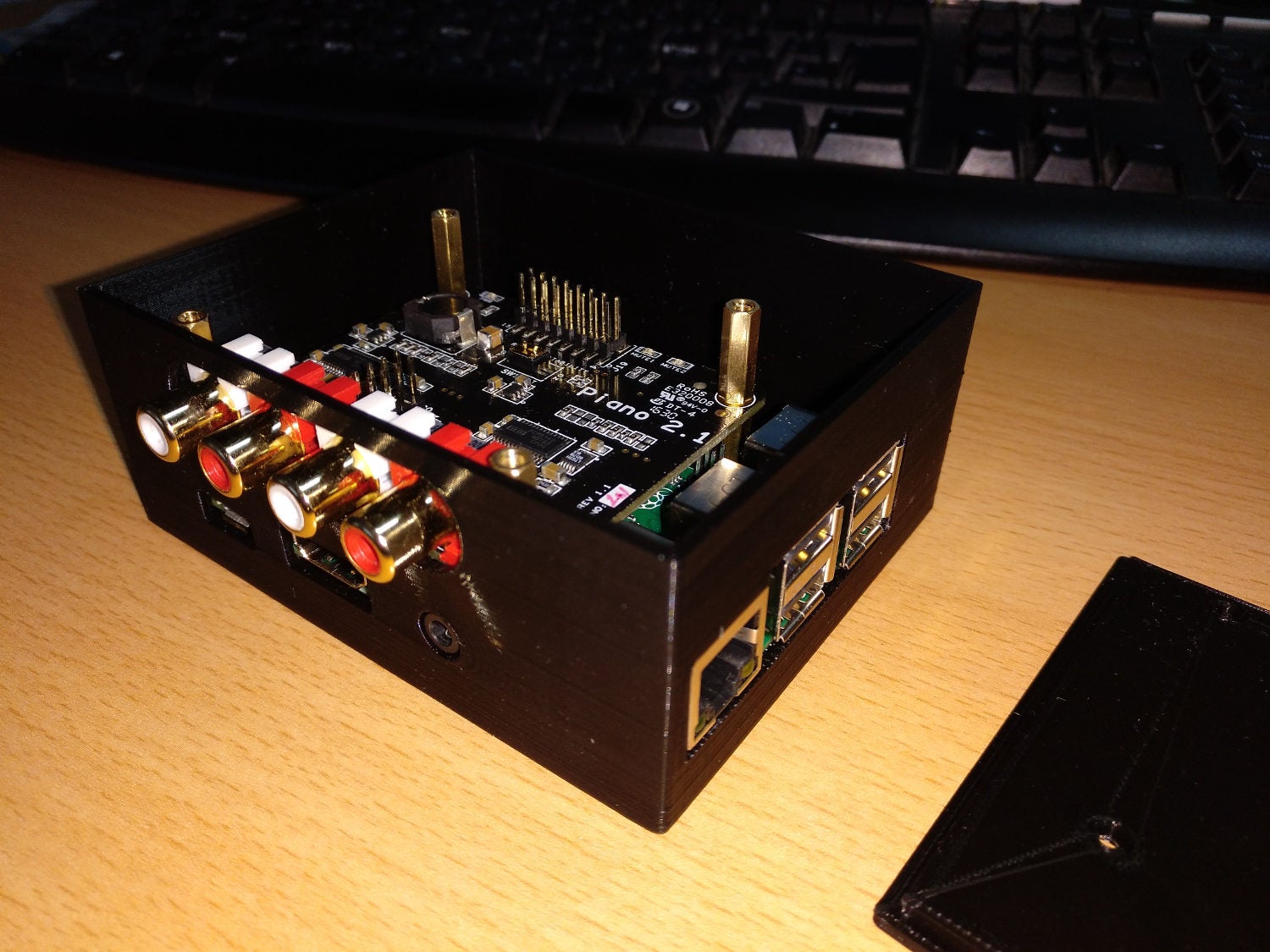 Case for Raspberry Pi & Allo Piano 2.2 DAC by andimoto | Download free ...