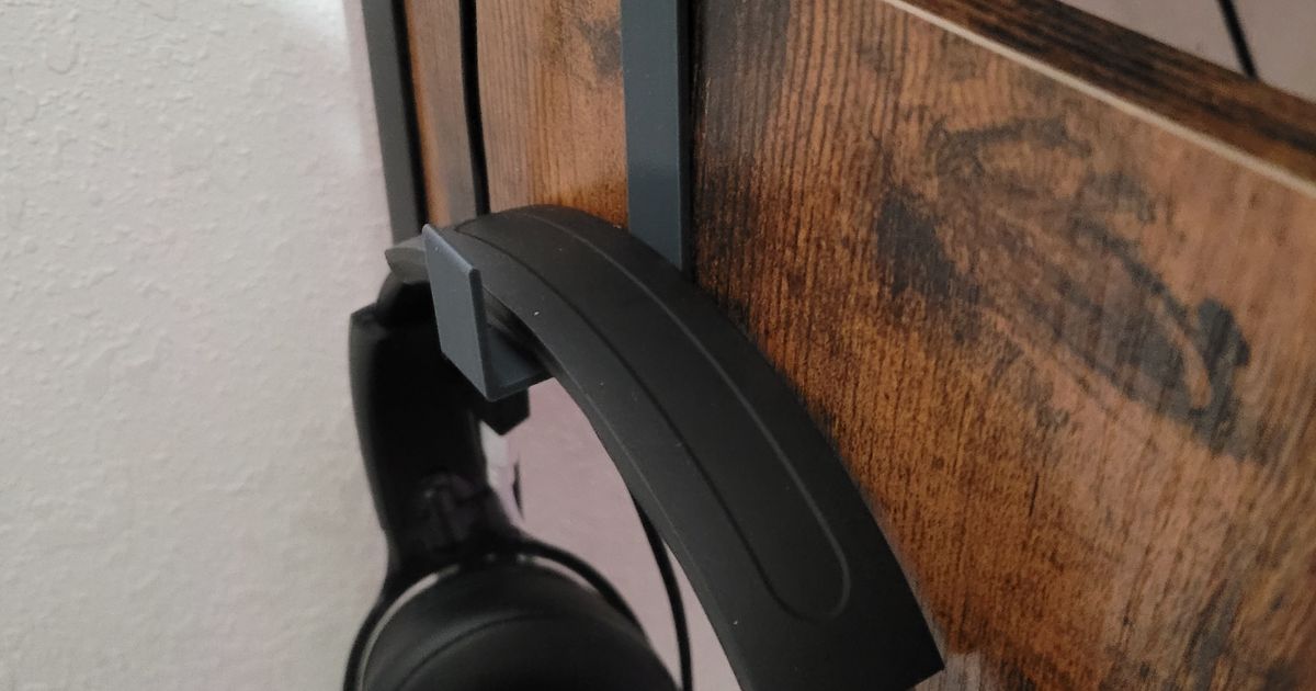 Headphones Holder by cjourdan87 Download free STL model