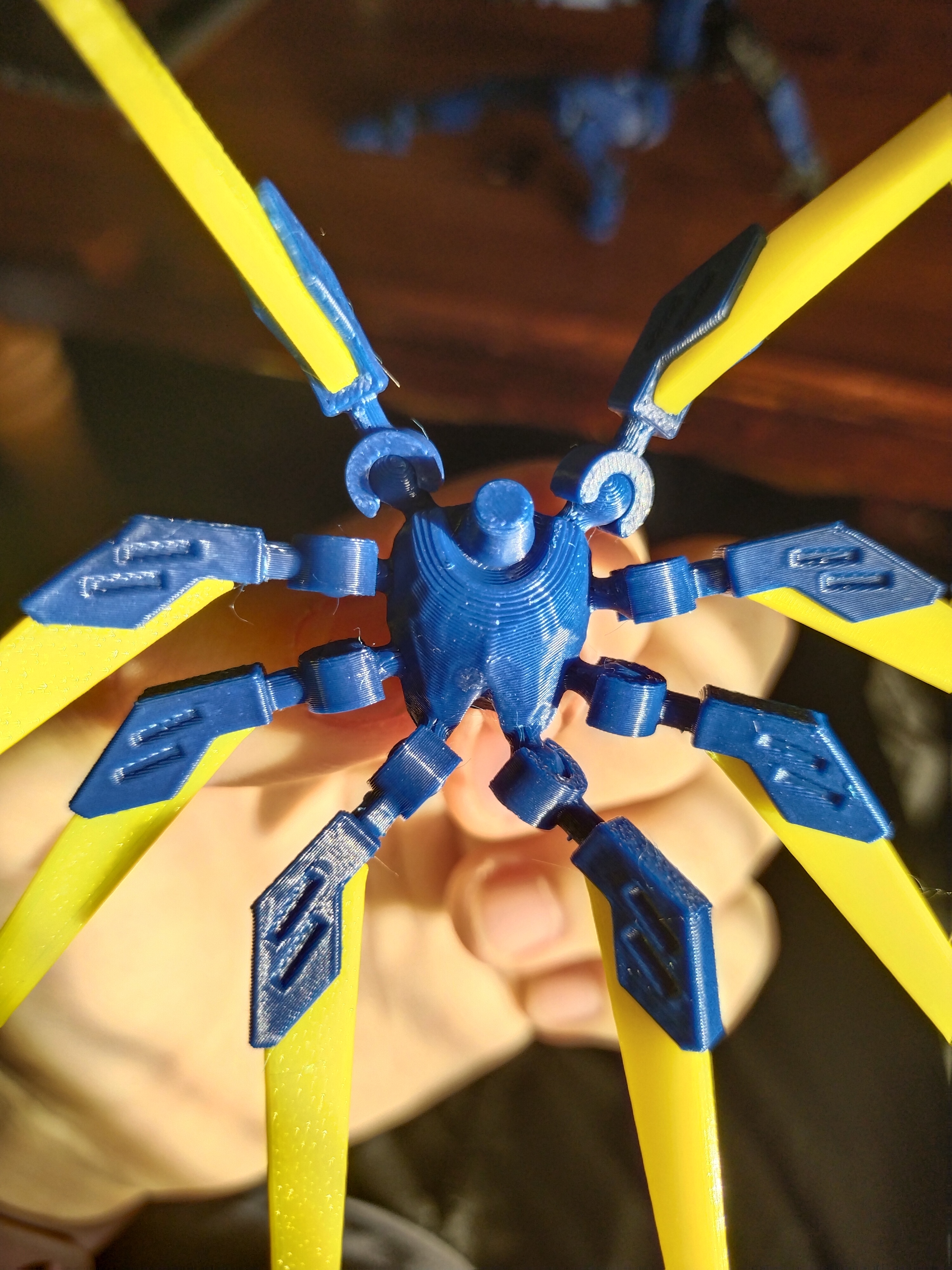 remixed wing mount for V1/ V2 dummy 13 model by mothmansculthead