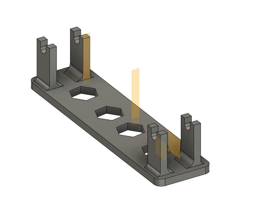Miniatura 2 do modelo 3D Modular Spool holder roller