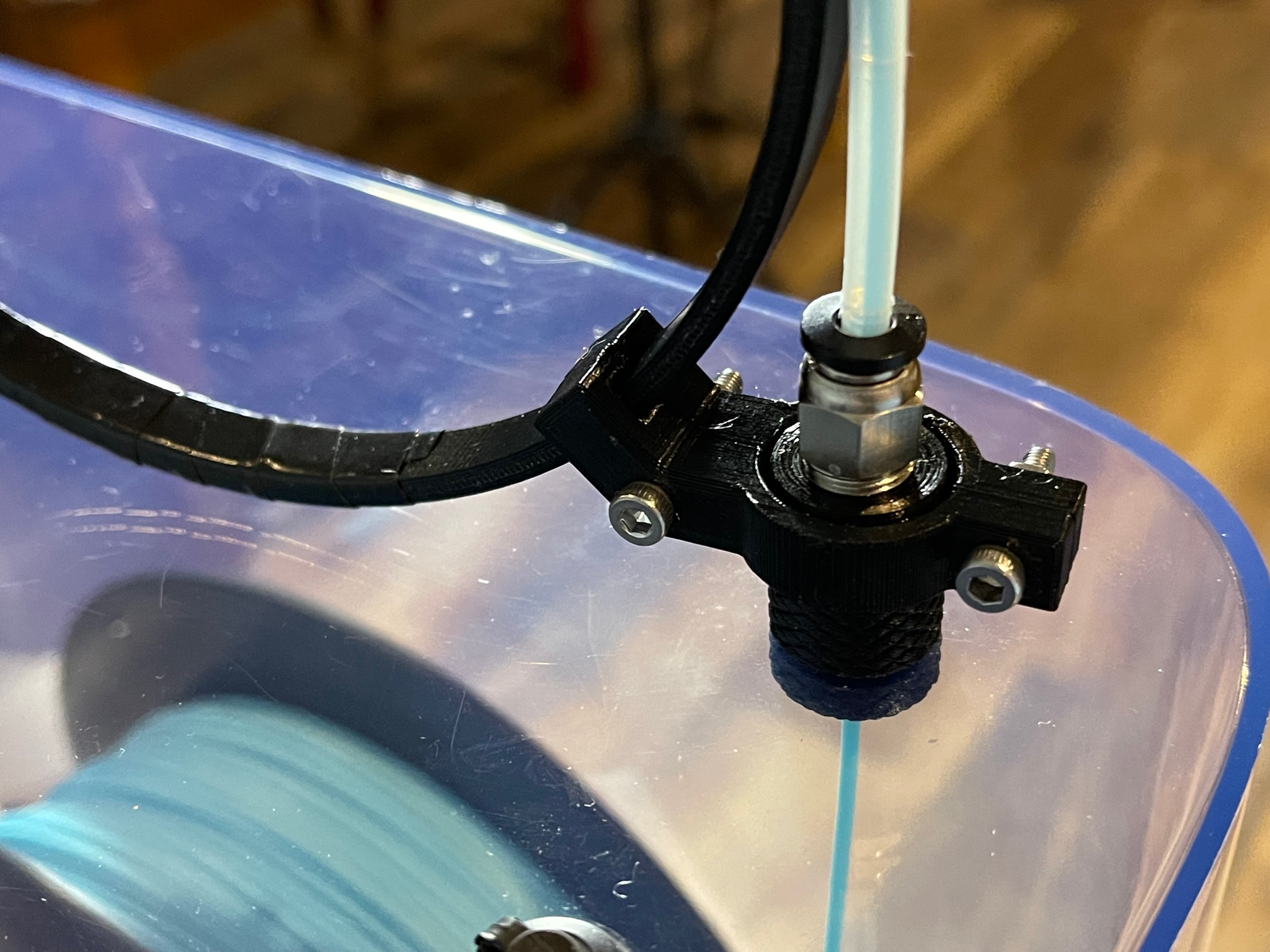 PTFE Spacer Filament Circular Guide Wheel by Real 3D Prints | Download ...