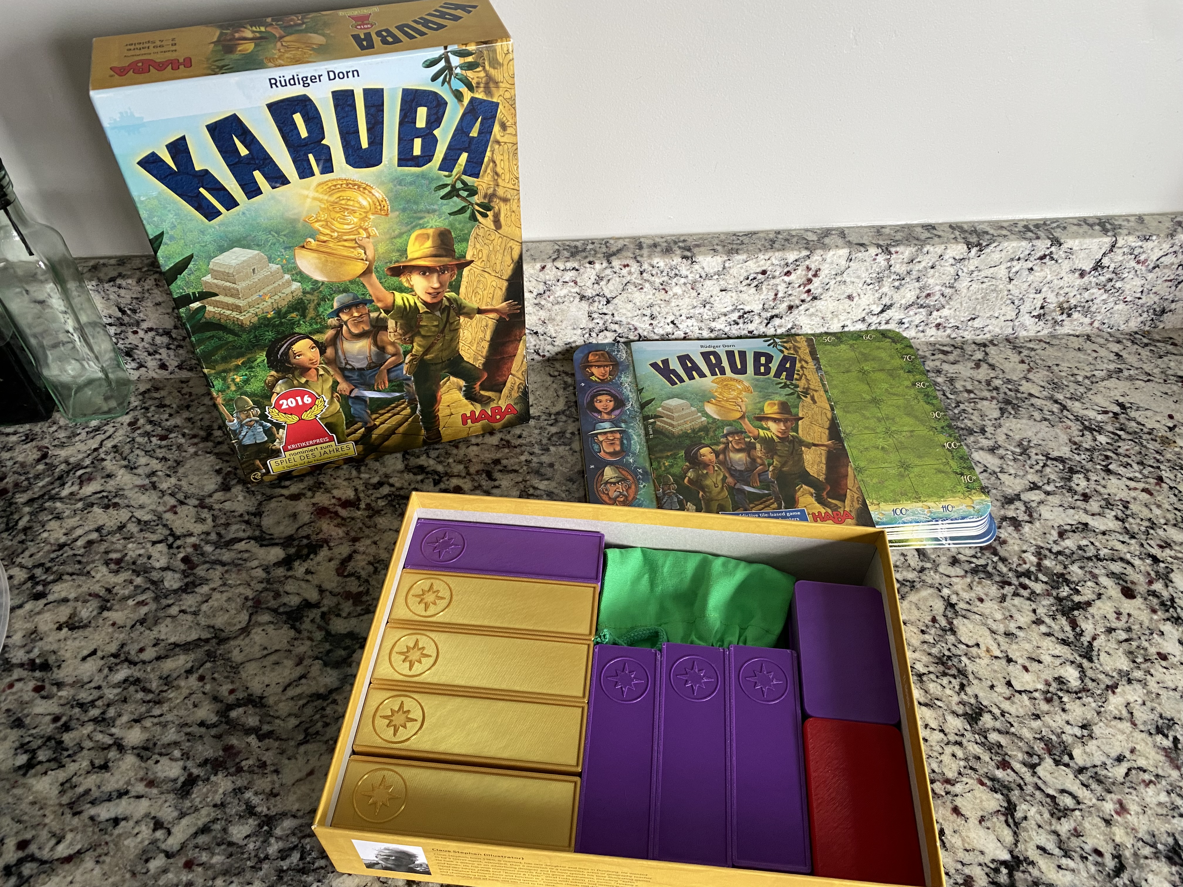 Karuba Crystals and 2 Copies in One Box