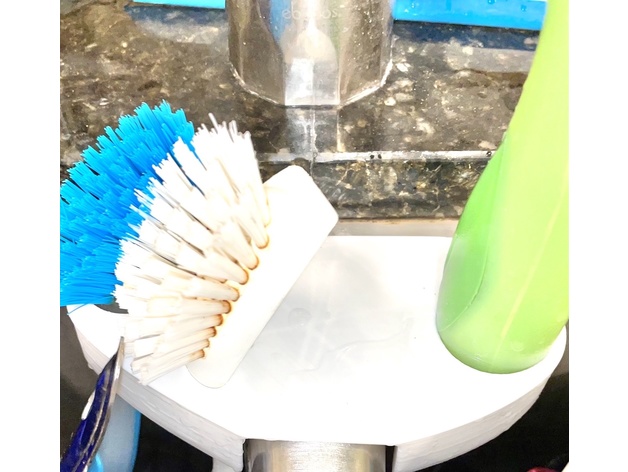 Kitchen Sink Organizer with F3D for Customization