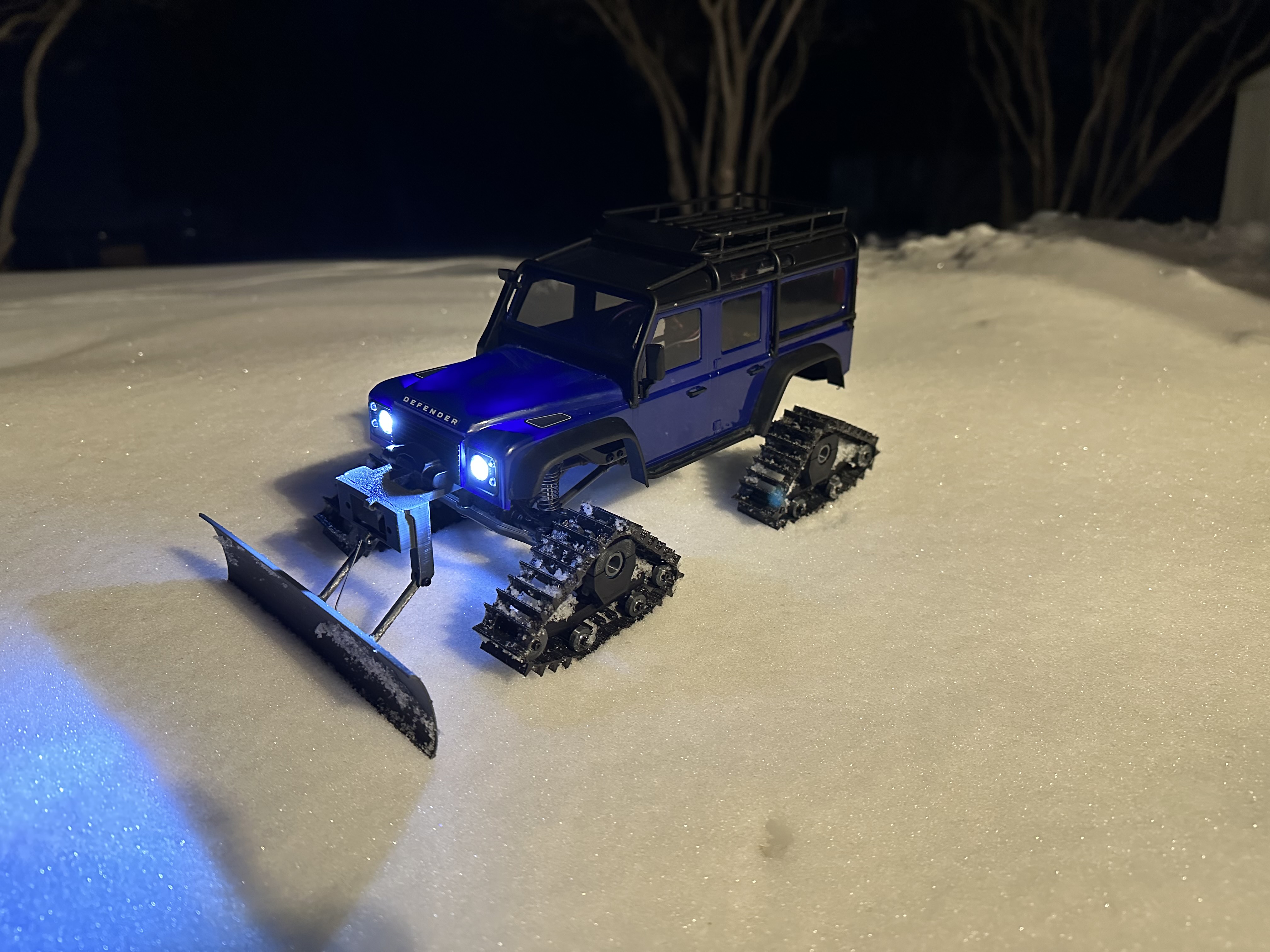 Traxxas Trx4m Snow Plow By Carson Raymond Download Free Stl Model