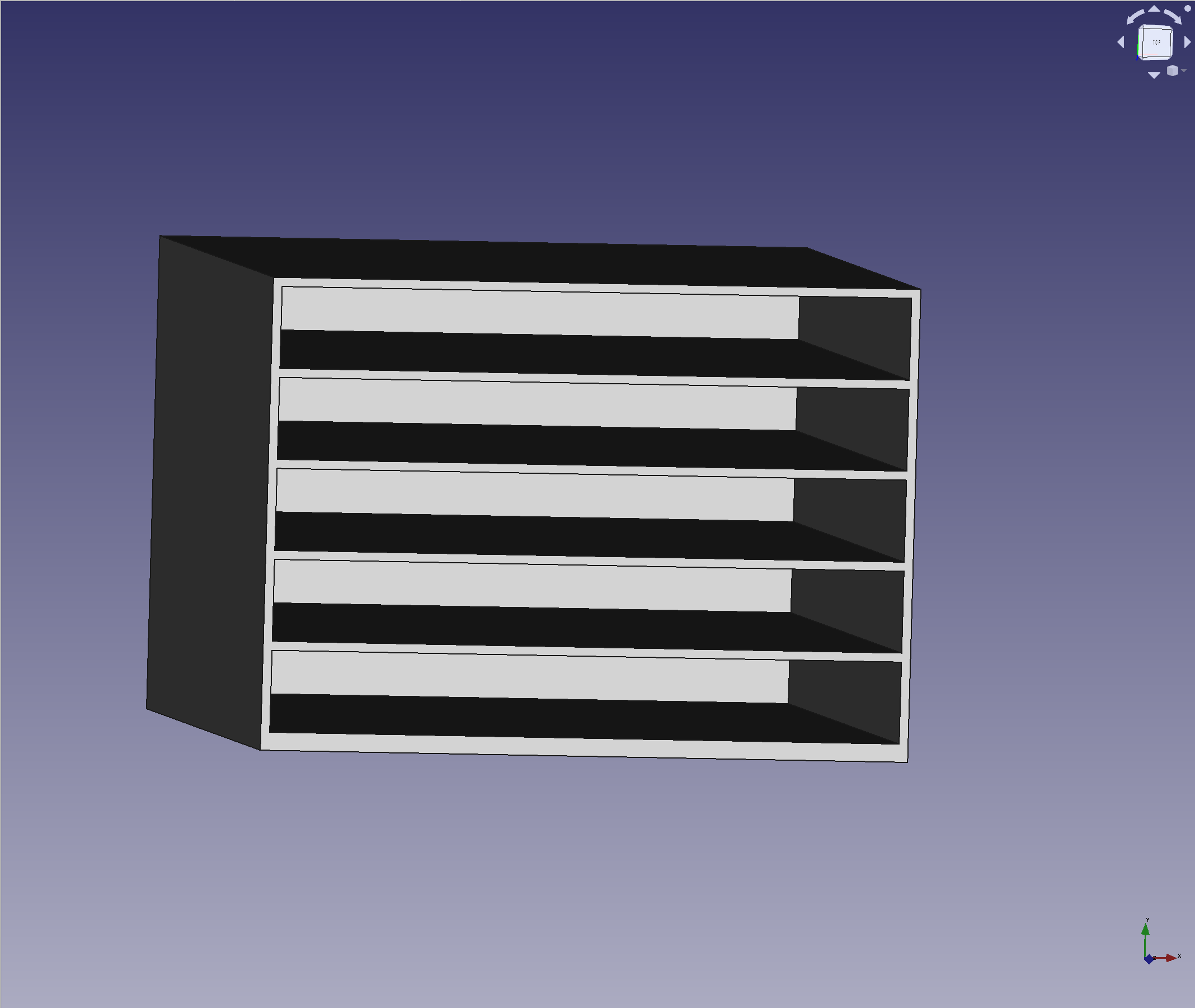 5x 2.5" drive rack